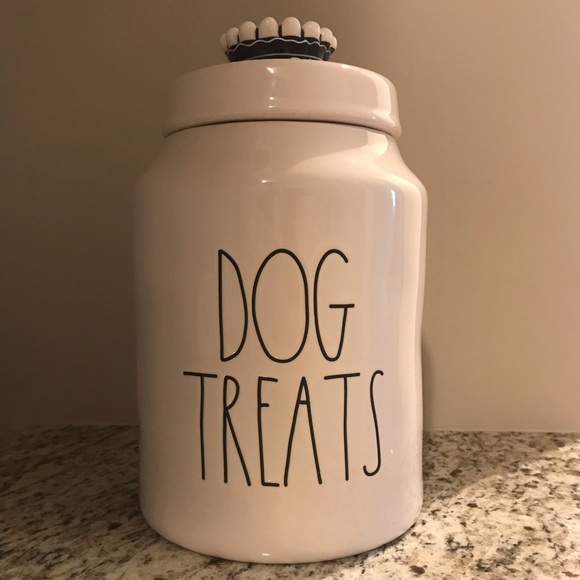 Other - Rae Dunn dog treats canister.